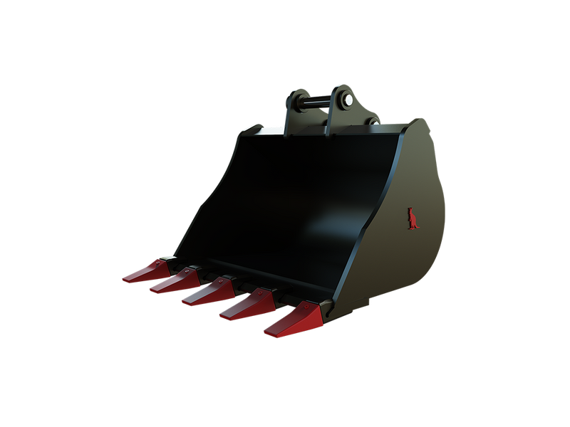 Roo Attachments 600mm general-purpose digging bucket for 1.5t-1.8t mini excavators