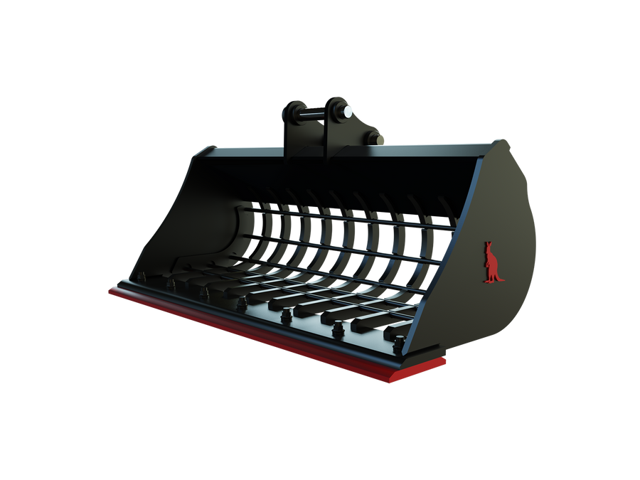 Roo Attachments 1000mm skeleton sieve bucket for 1.5t-1.8t mini excavators