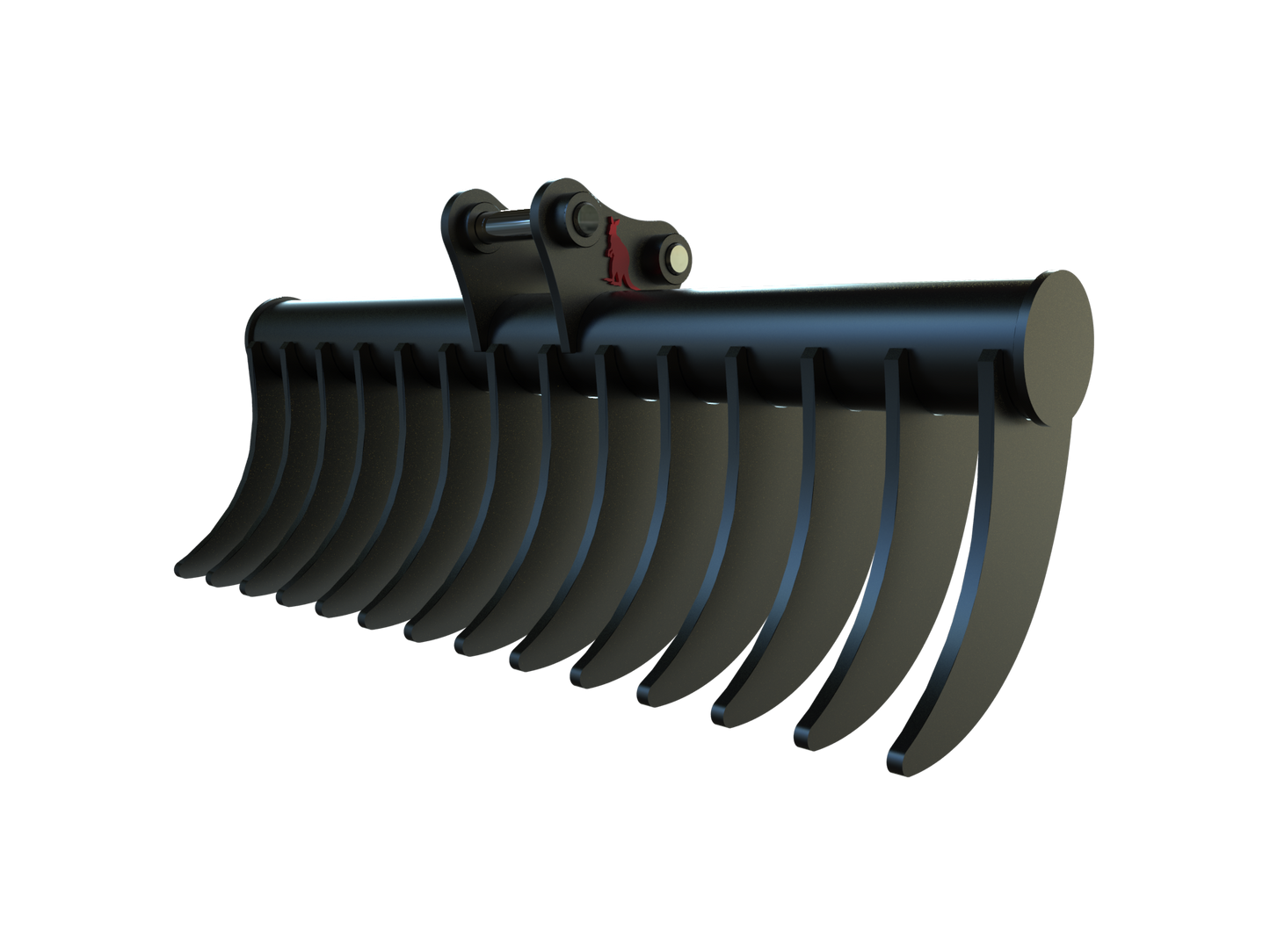 Roo Attachments 1000mm stick rake for 2.0t-2.7t mini excavators