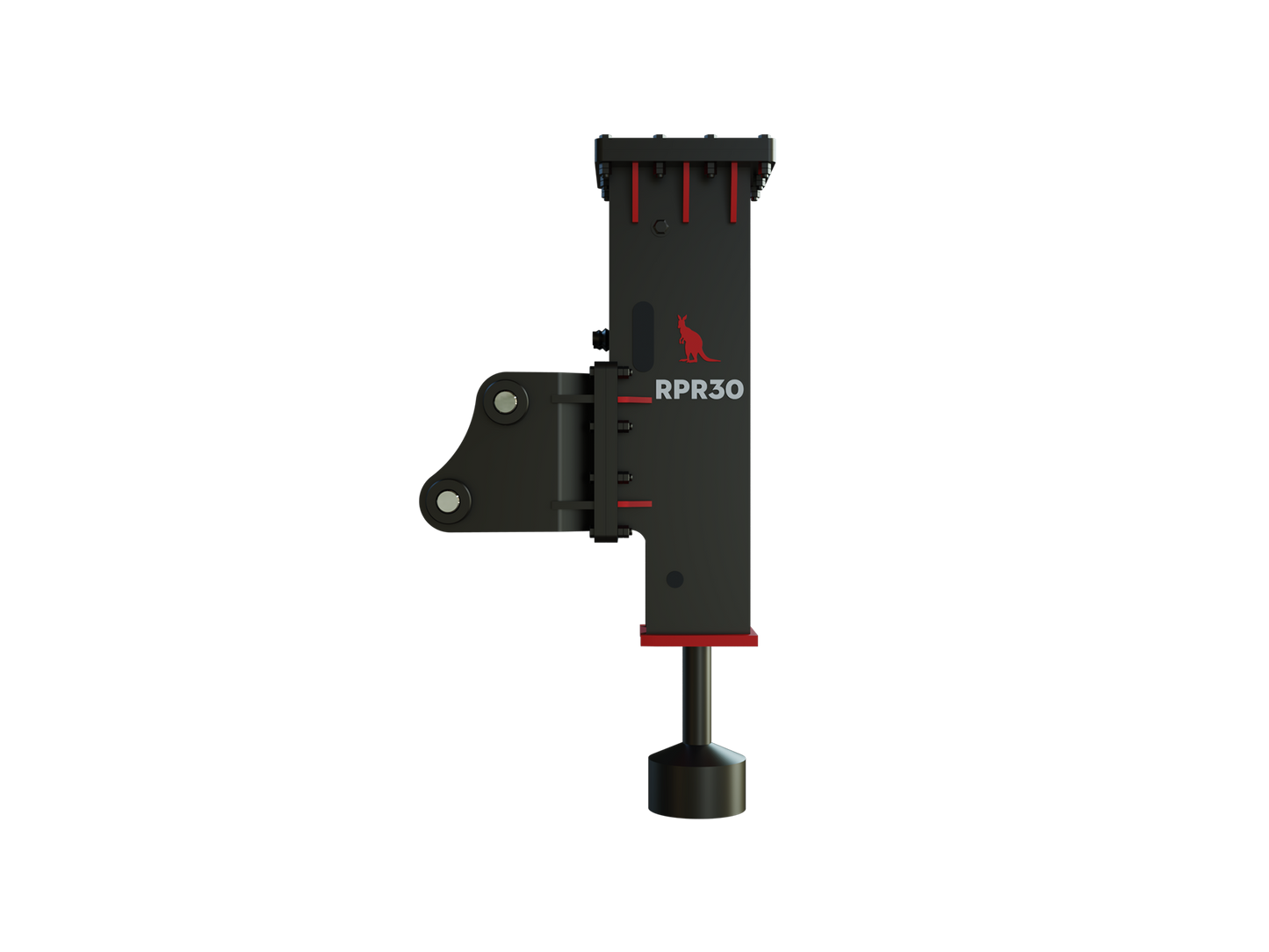 Roo Attachments RPR-30 hydraulic post rammer for 2.5t-4.5t excavators