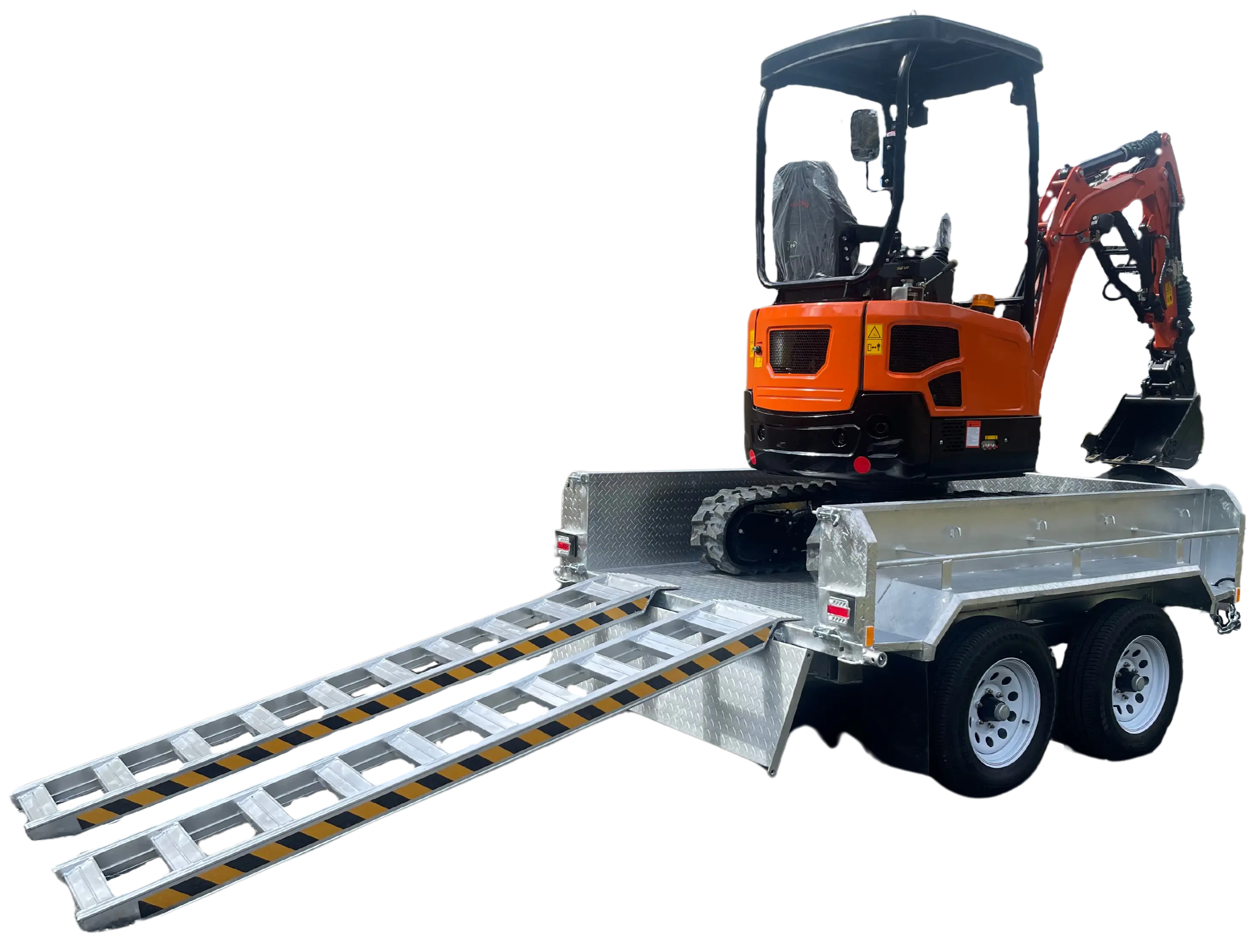 Heavy Duty Aluminium Loading Ramps | Affordable Machinery