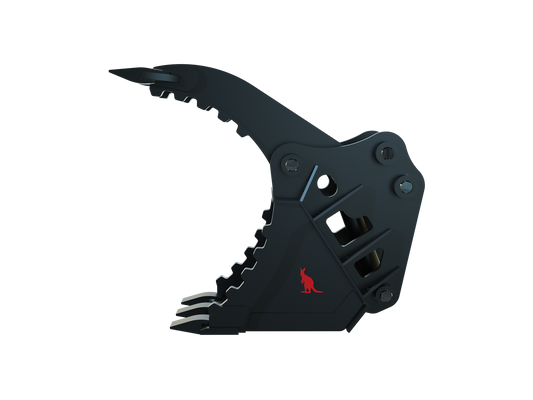 Roo Attachments 300mm grapple bucket for 2.0t-2.7t mini excavators, additional view