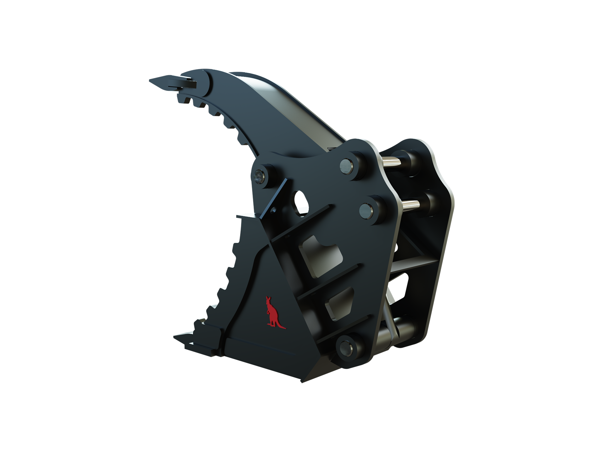 Roo Attachments 300mm grapple bucket for 1.5t-1.8t mini excavators, additional view