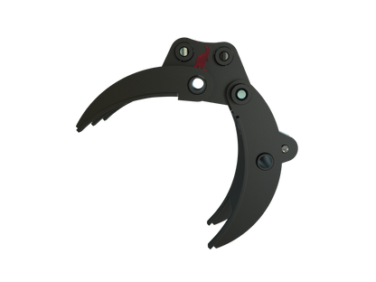 Roo Attachments 400mm mechanical grab for 1.5t-1.8t mini excavators, additional view