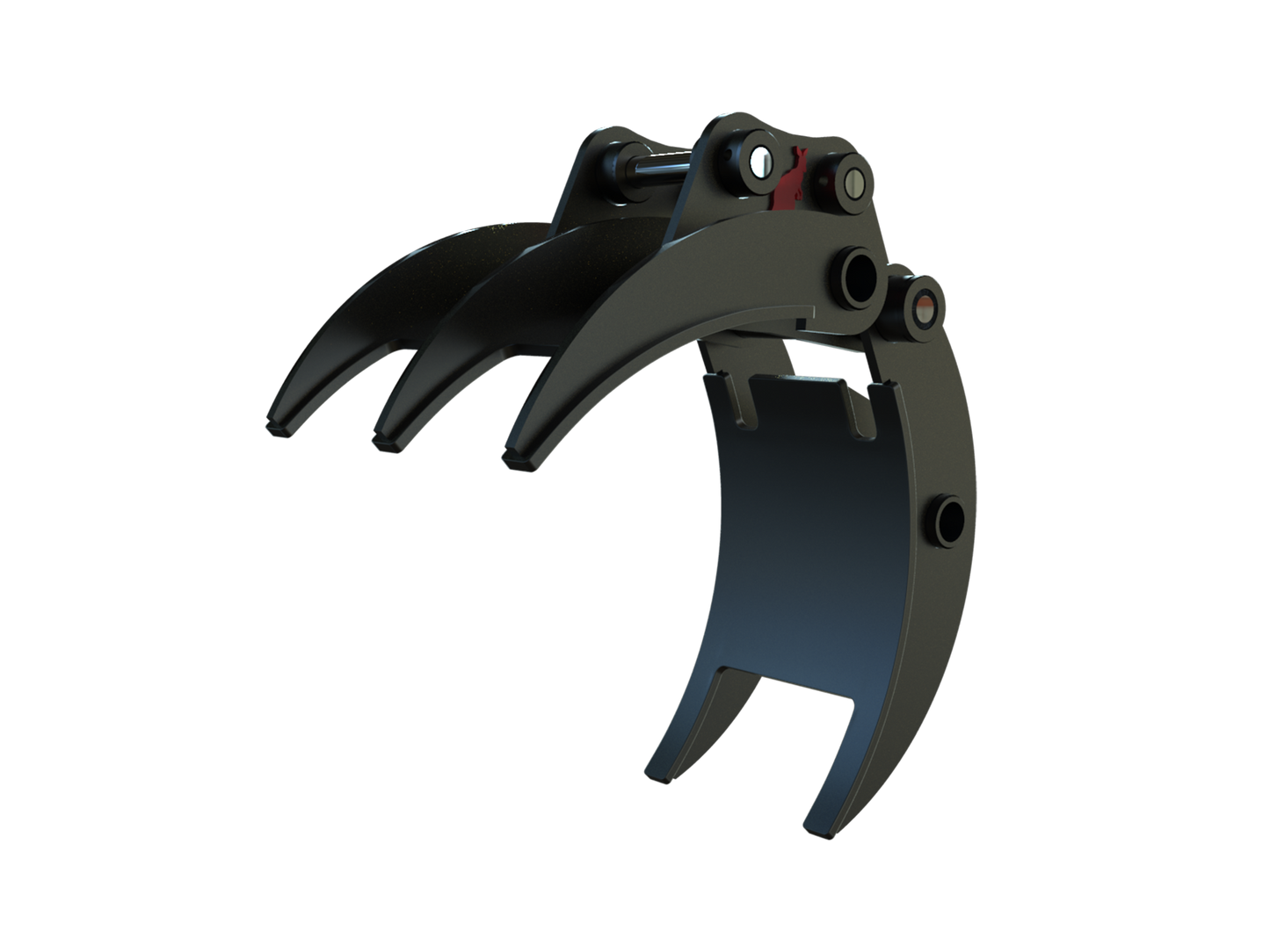 Roo Attachments 400mm mechanical grab for 1.5t-1.8t mini excavators