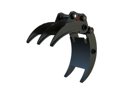 Roo Attachments 400mm mechanical grab for 1.5t-1.8t mini excavators