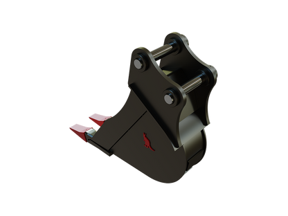 Roo Attachments 150mm trenching bucket for 1.5t-1.8t mini excavators, additional view