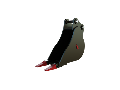 Roo Attachments 200mm trenching bucket for 1.5t-1.8t mini excavators
