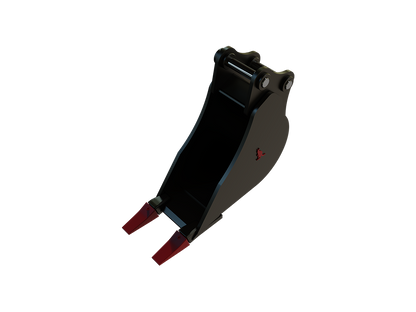 Roo Attachments 200mm trenching bucket for 1.5t-1.8t mini excavators, additional view
