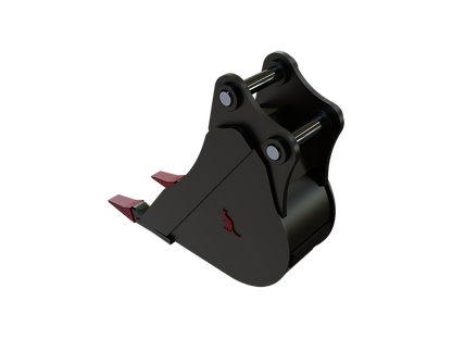 Roo Attachments 200mm trenching bucket for 1.5t-1.8t mini excavators, additional view