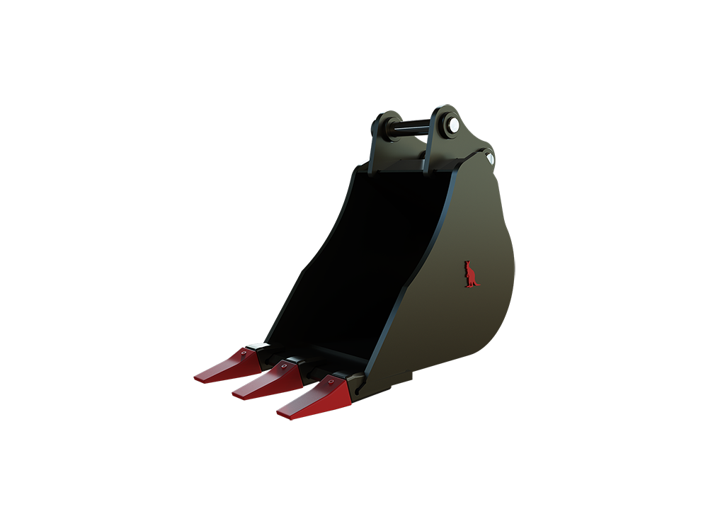 Roo Attachments 300mm general-purpose digging bucket for 1.5t-1.8t mini excavators
