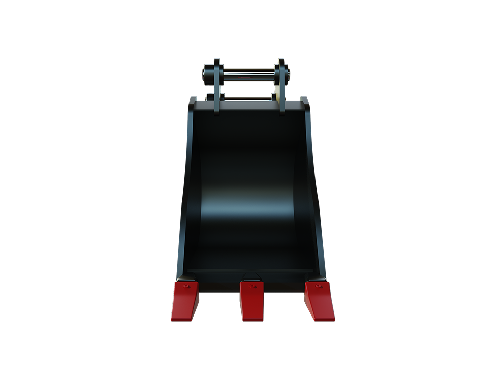 Roo Attachments 300mm general-purpose digging bucket for 1.5t-1.8t mini excavators, additional view