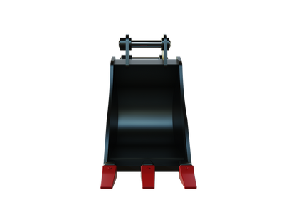 Roo Attachments 300mm general-purpose digging bucket for 1.5t-1.8t mini excavators, additional view