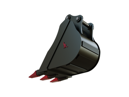 Roo Attachments 300mm general-purpose digging bucket for 1.5t-1.8t mini excavators, additional view