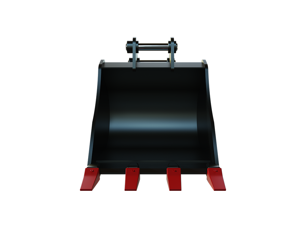 Roo Attachments 450mm general-purpose digging bucket for 1.5t-1.8t mini excavators, additional view
