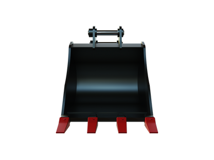 Roo Attachments 450mm general-purpose digging bucket for 1.5t-1.8t mini excavators, additional view