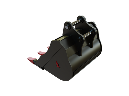 Roo Attachments 450mm general-purpose digging bucket for 1.5t-1.8t mini excavators, additional view