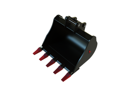 Roo Attachments 600mm general-purpose digging bucket for 1.5t-1.8t mini excavators, additional view