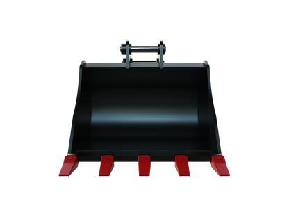 Roo Attachments 600mm general-purpose digging bucket for 1.5t-1.8t mini excavators, additional view