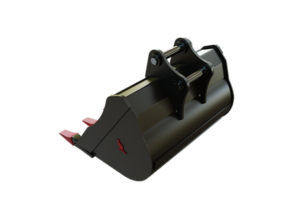 Roo Attachments 600mm general-purpose digging bucket for 1.5t-1.8t mini excavators, additional view