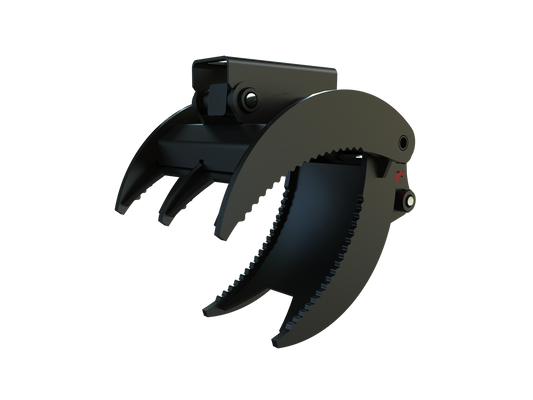 Roo Attachments 400mm hydraulic grab for 1.5t-1.8t mini excavators