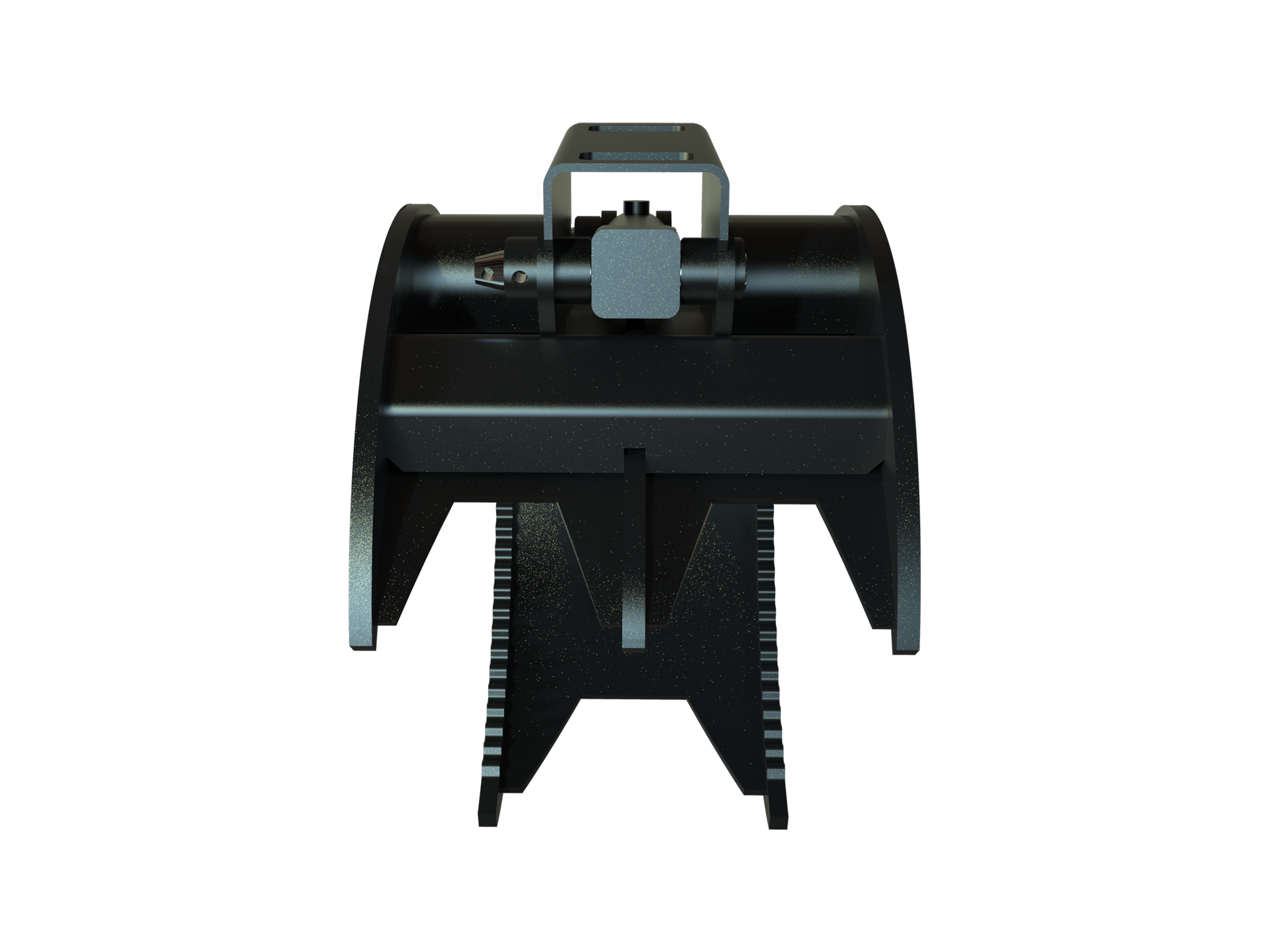 Roo Attachments 400mm hydraulic grab for 1.5t-1.8t mini excavators, additional view