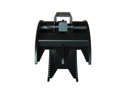 Roo Attachments 400mm hydraulic grab for 1.5t-1.8t mini excavators, additional view