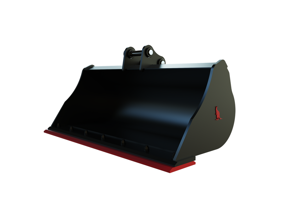 Roo Attachments 1000mm mud and batter bucket for 1.5t-1.8t mini excavators