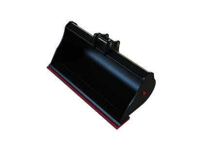 Roo Attachments 1000mm mud and batter bucket for 1.5t-1.8t mini excavators, additional view