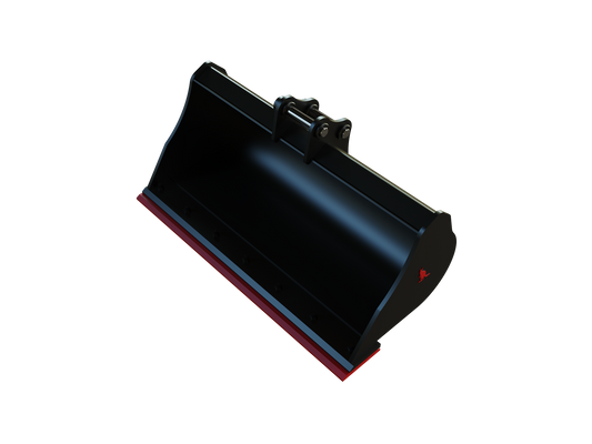Roo Attachments 1000mm mud and batter bucket for 1.5t-1.8t mini excavators, additional view