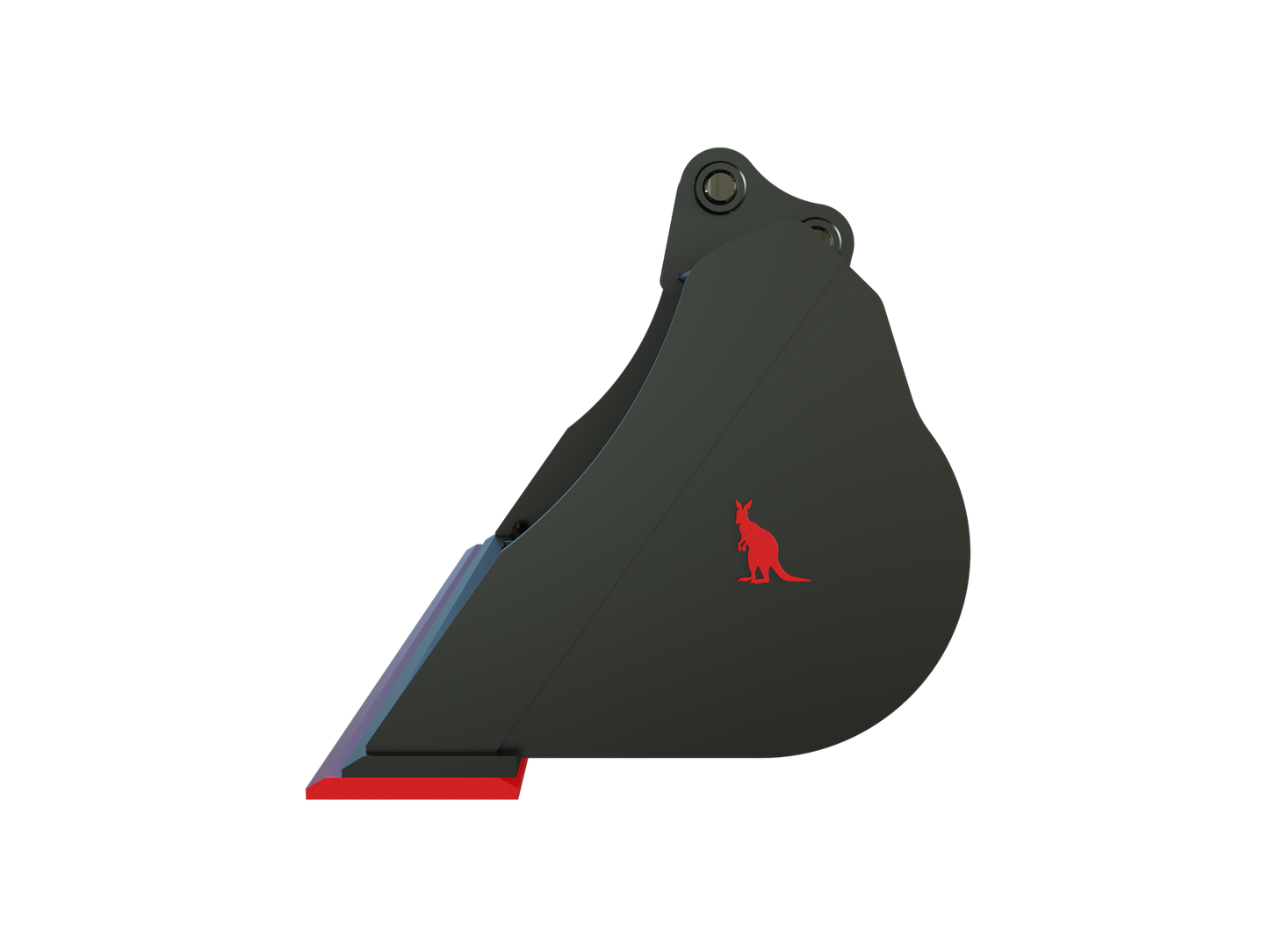 Roo Attachments 1000mm mud and batter bucket for 1.5t-1.8t mini excavators, additional view