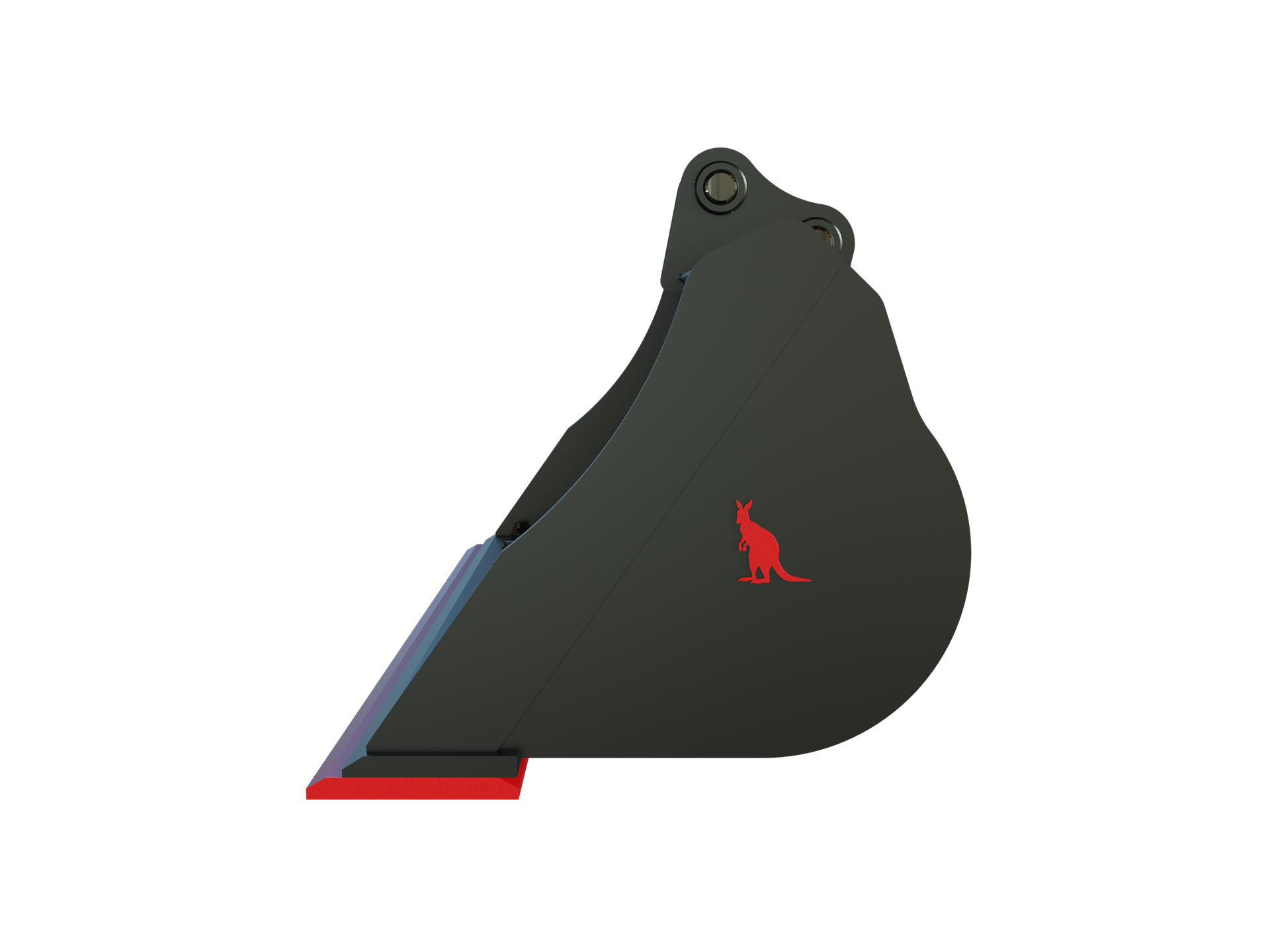 Roo Attachments 1000mm mud and batter bucket for 1.5t-1.8t mini excavators, additional view