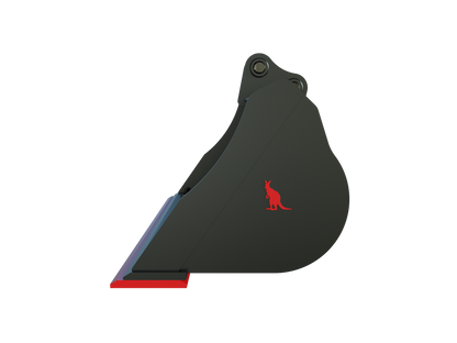 Roo Attachments 1000mm mud and batter bucket for 1.5t-1.8t mini excavators, additional view