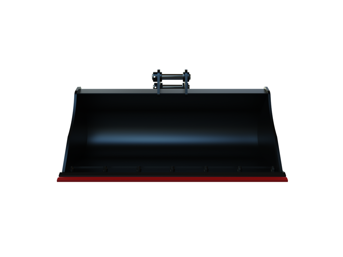 Roo Attachments 1000mm mud and batter bucket for 1.5t-1.8t mini excavators, additional view