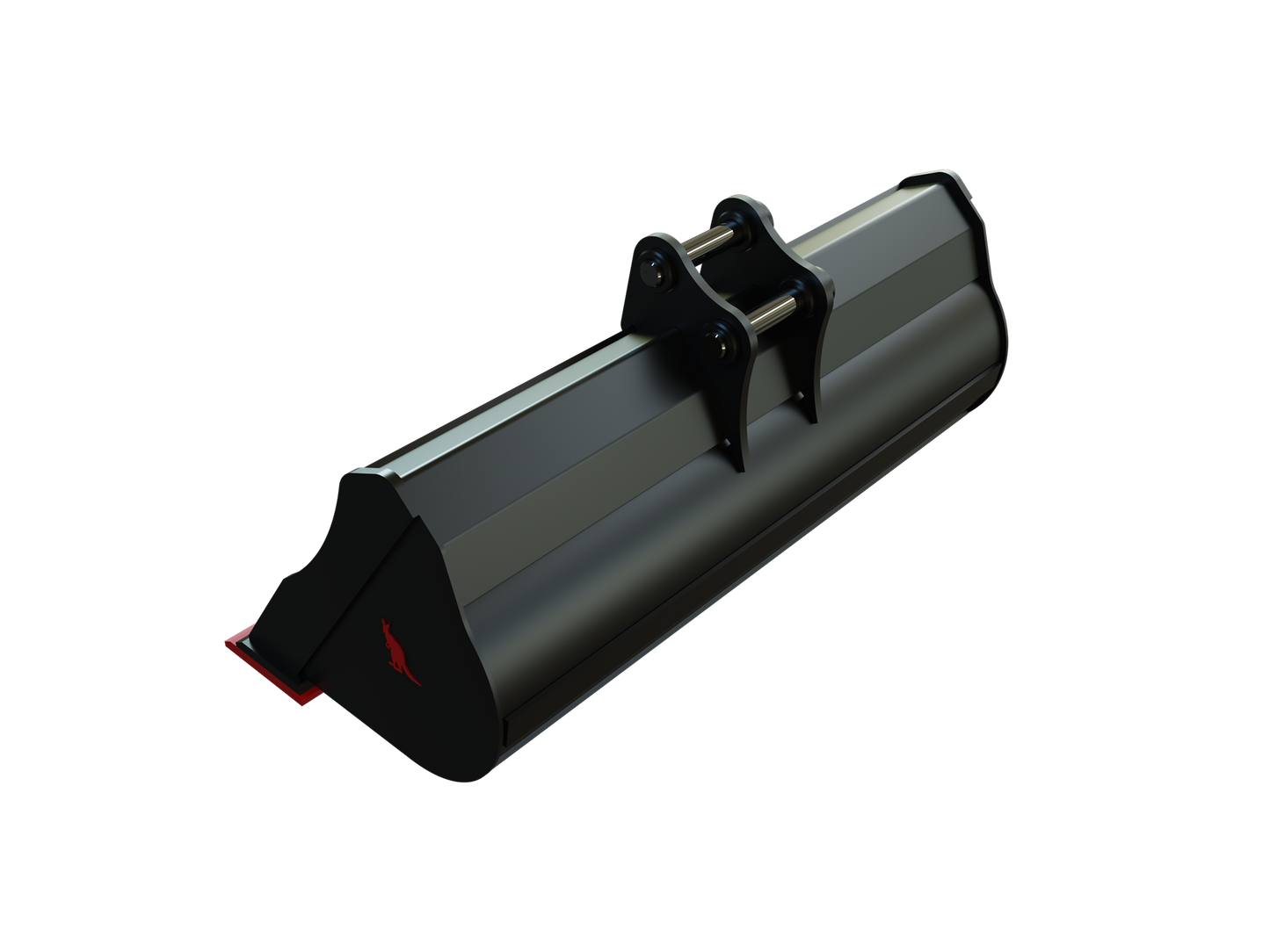 Roo Attachments 1000mm mud and batter bucket for 1.5t-1.8t mini excavators, additional view