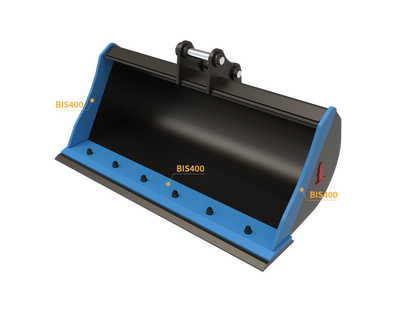 Roo Attachments 1000mm mud and batter bucket for 1.5t-1.8t mini excavators, additional view