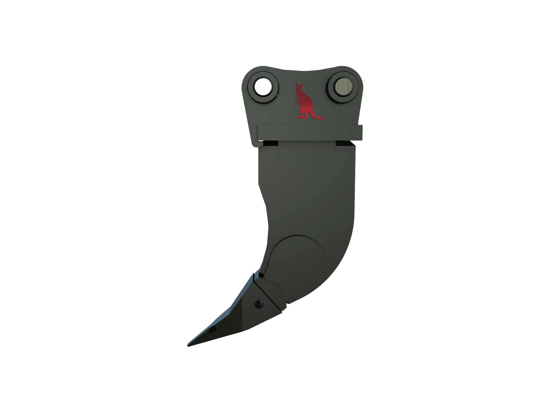 Roo Attachments single-shank ripper for 1.5t-1.8t mini excavators, additional view