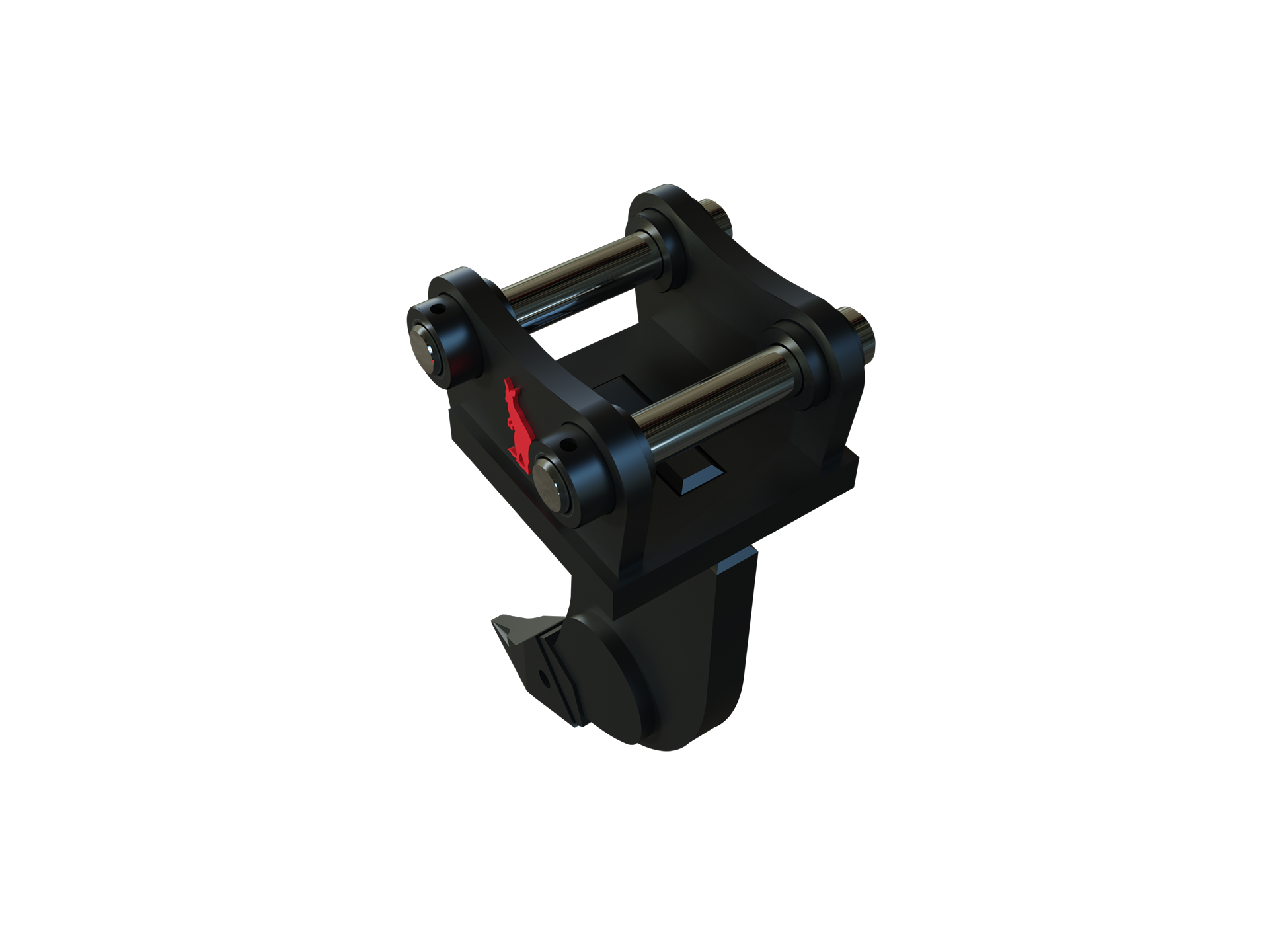 Roo Attachments single-shank ripper for 1.5t-1.8t mini excavators, additional view