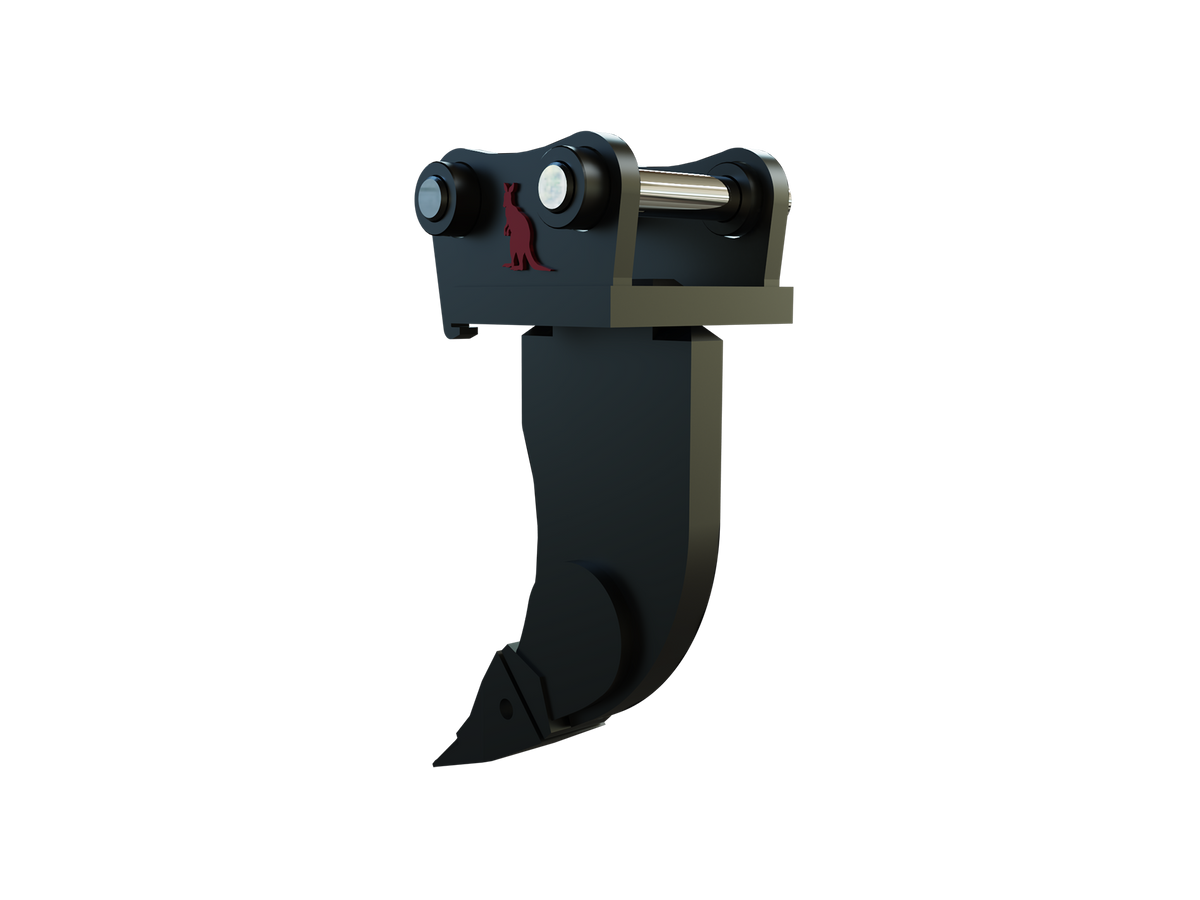 Roo Attachments single-shank ripper for 1.5t-1.8t mini excavators, additional view