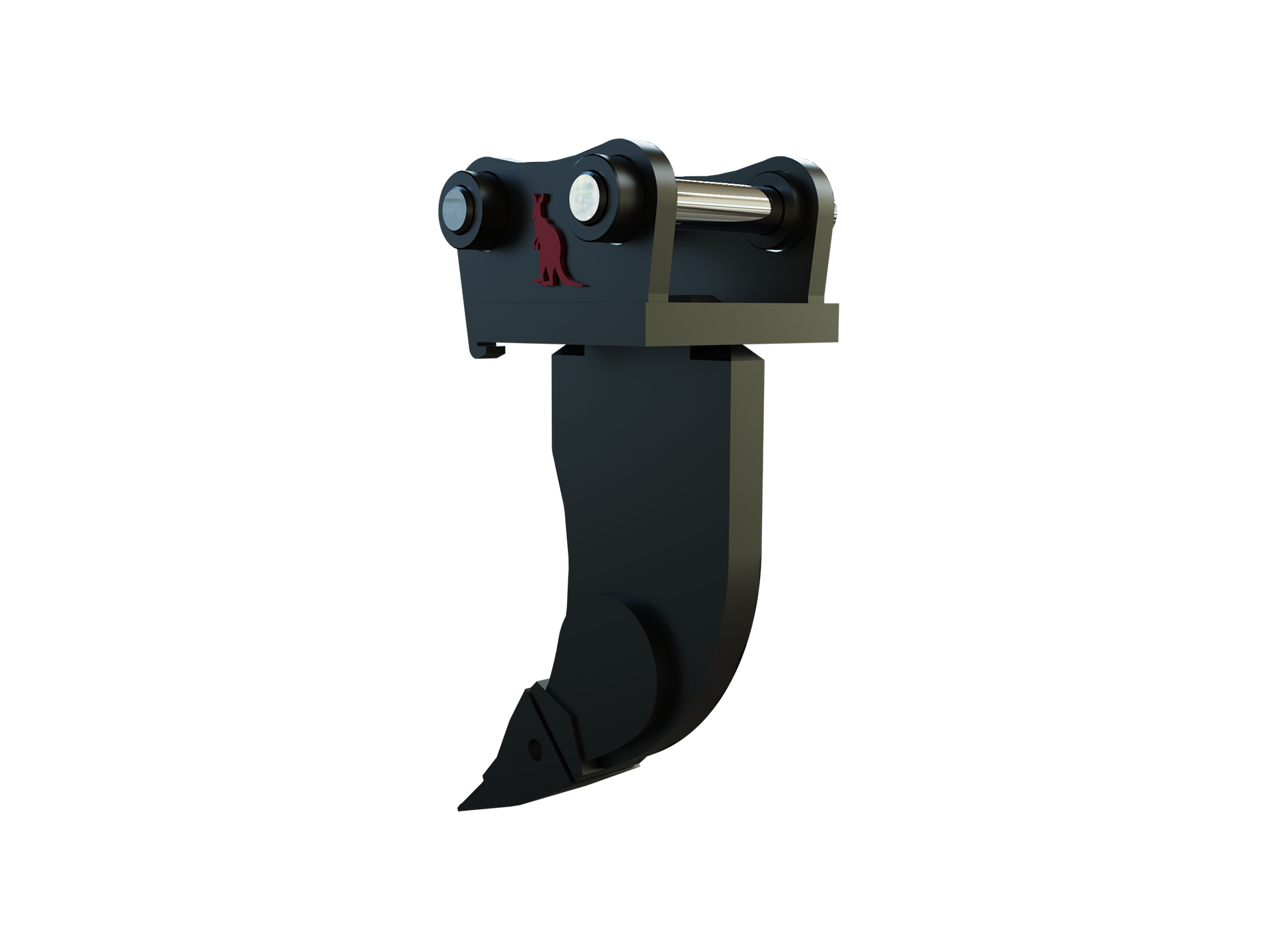 Roo Attachments single-shank ripper for 1.5t-1.8t mini excavators, additional view