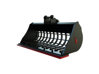 Roo Attachments 1000mm skeleton sieve bucket for 1.5t-1.8t mini excavators