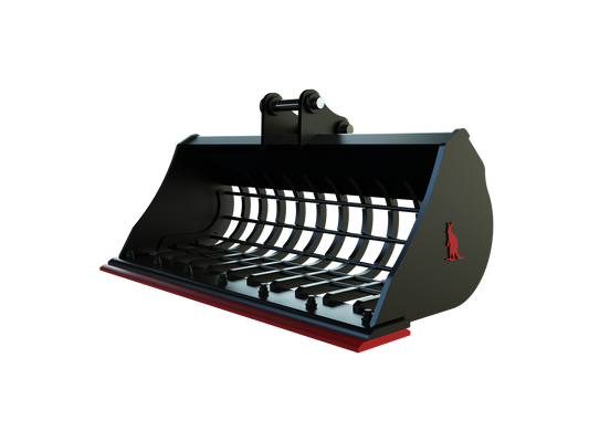 Roo Attachments 1000mm skeleton sieve bucket for 1.5t-1.8t mini excavators