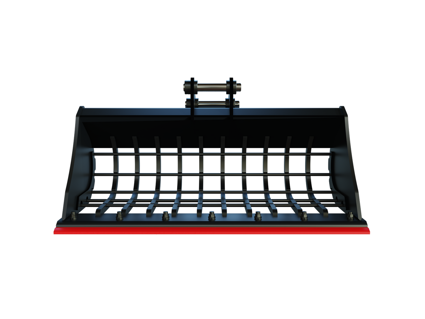 Roo Attachments 1000mm skeleton sieve bucket for 1.5t-1.8t mini excavators, additional view
