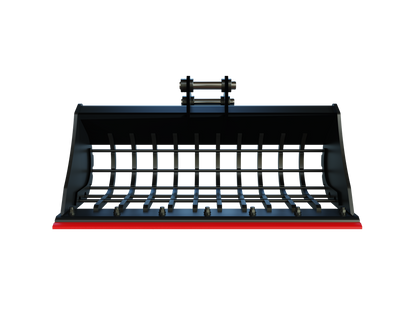Roo Attachments 1000mm skeleton sieve bucket for 1.5t-1.8t mini excavators, additional view
