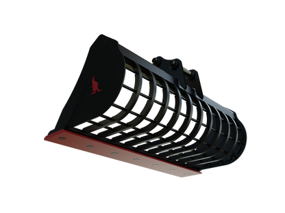 Roo Attachments 1000mm skeleton sieve bucket for 1.5t-1.8t mini excavators, additional view