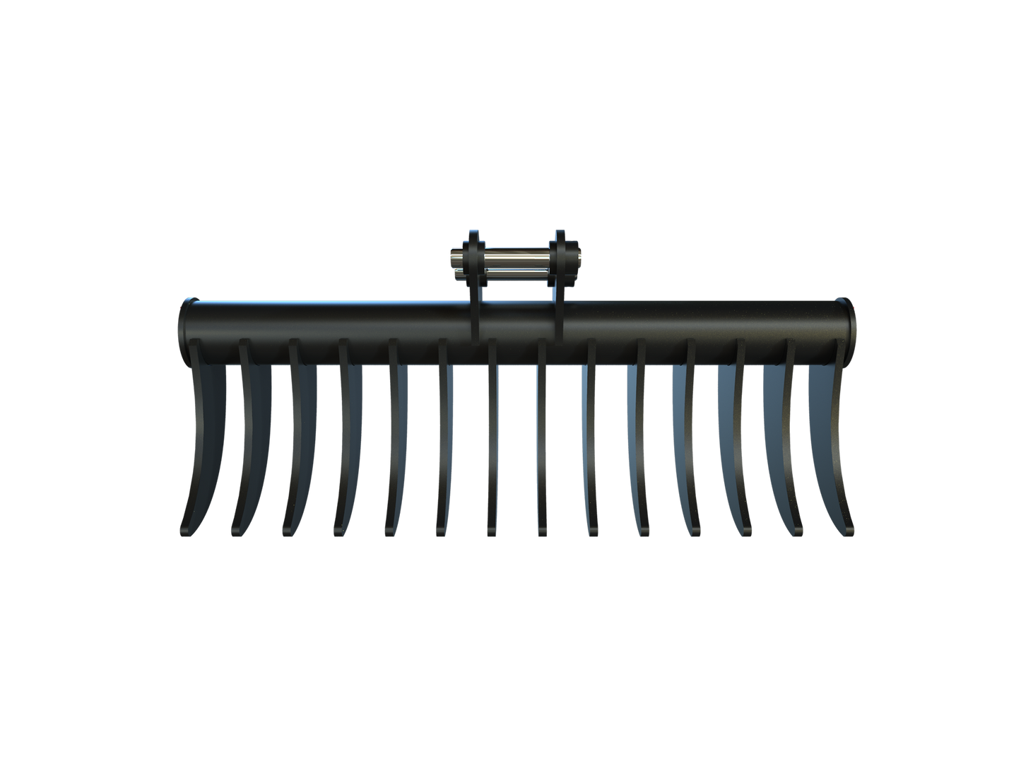 Roo Attachments 1000mm stick rake for 1.5t-1.8t mini excavators, additional view