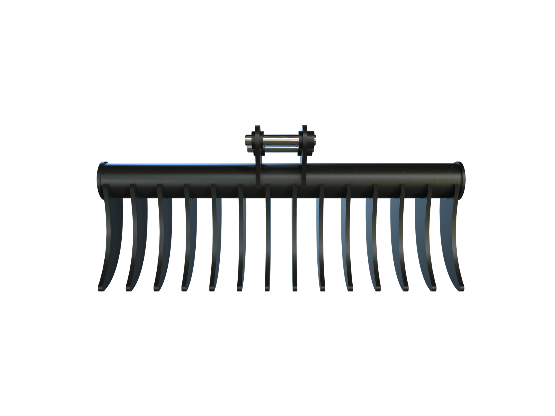 Roo Attachments 1000mm stick rake for 1.5t-1.8t mini excavators, additional view