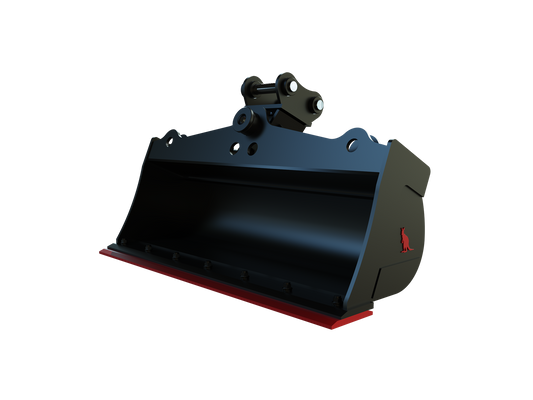 Roo Attachments 1000mm hydraulic tilting mud bucket for 1.5t-1.8t mini excavators