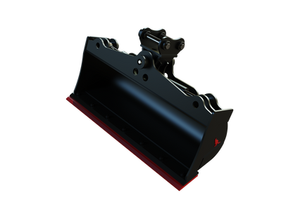 Roo Attachments 1000mm hydraulic tilting mud bucket for 1.5t-1.8t mini excavators, additional view