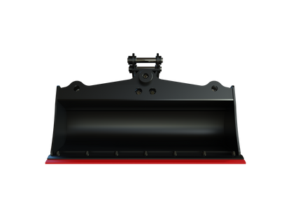 Roo Attachments 1000mm hydraulic tilting mud bucket for 1.5t-1.8t mini excavators, additional view